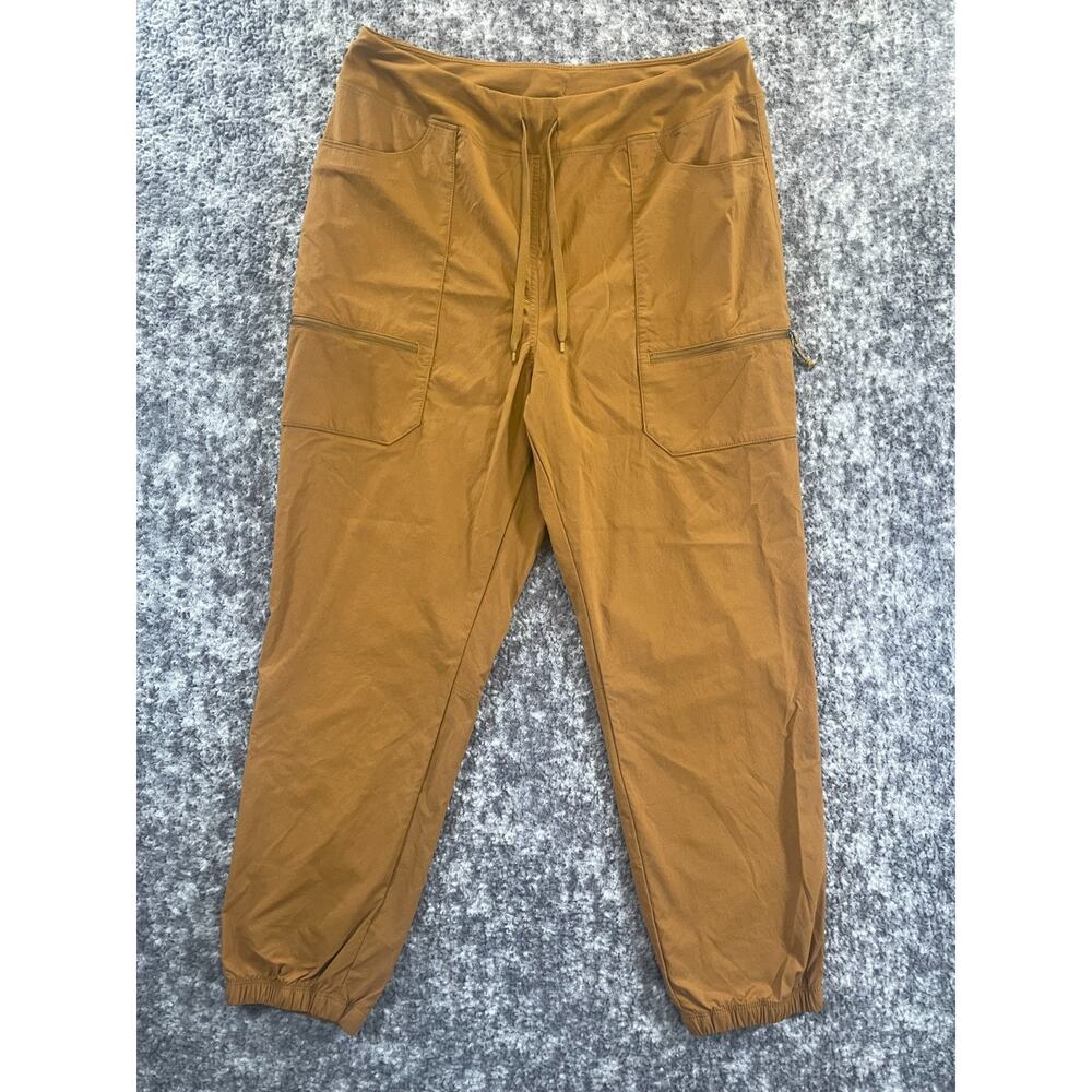 Patagonia Pants Women's Large Brown Joggers Pull On Outdoors Pockets Casual